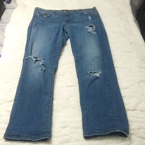 Flying Monkey size 30 Mid-Rise Straight Distressed jeans